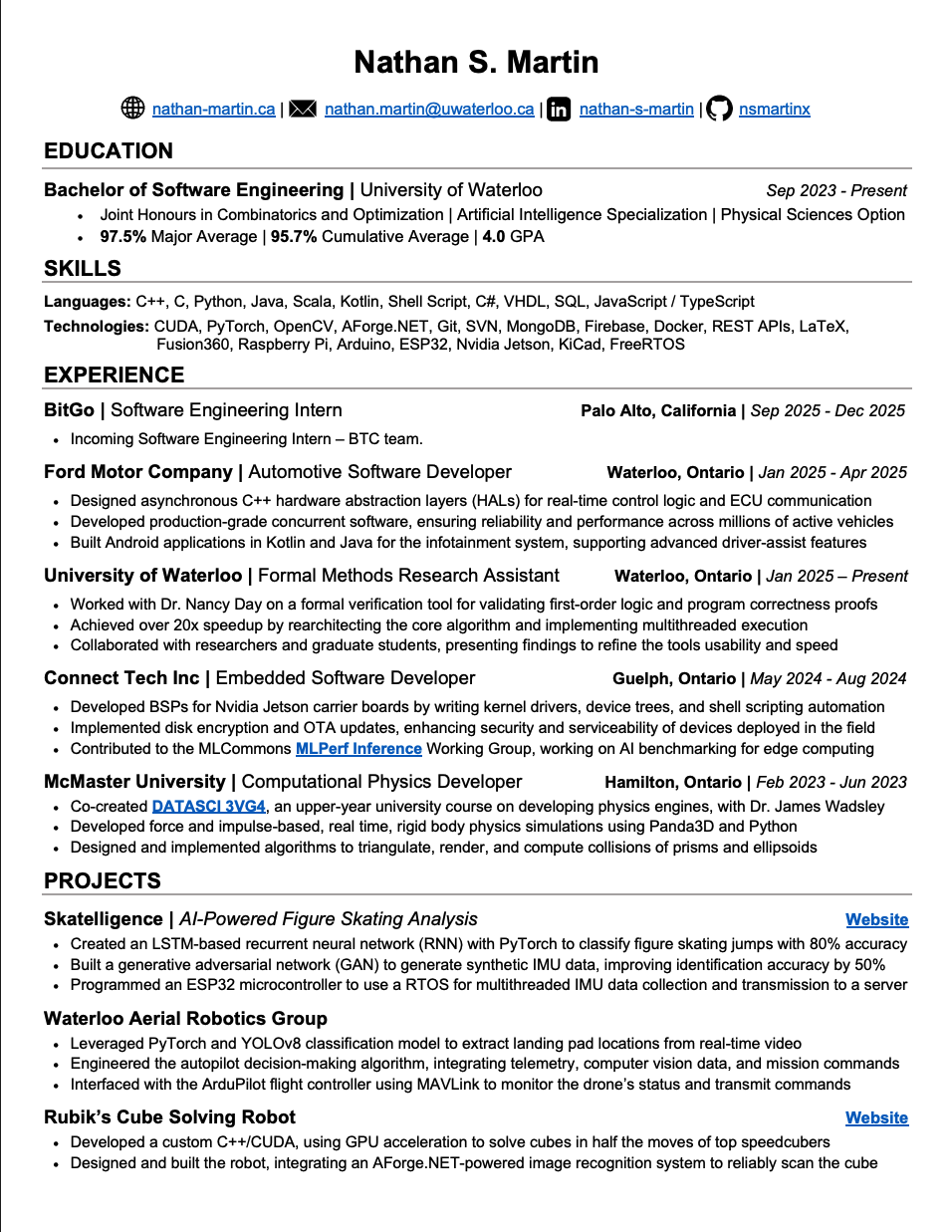 Resume Preview